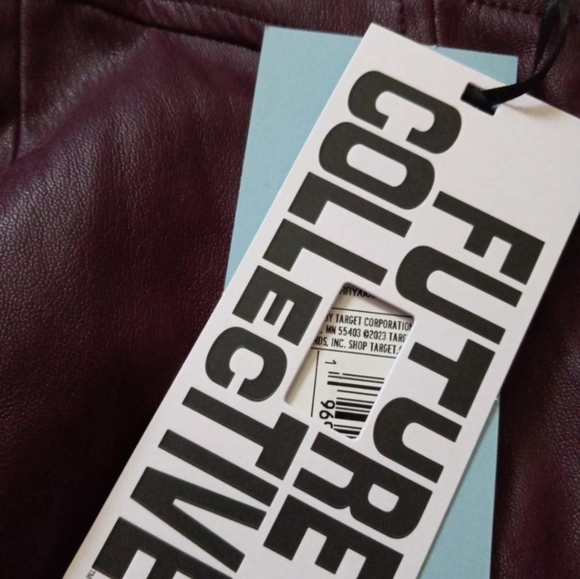 Strappy Faux Leather Tiny Top Size L $12 - Picture 6 of 11